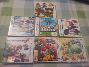 lotto 7 giochi nintendo ds e 3ds 