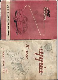 libretti uso e manutenzione auto storiche