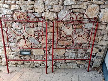 Testiere letto in ferro battuto