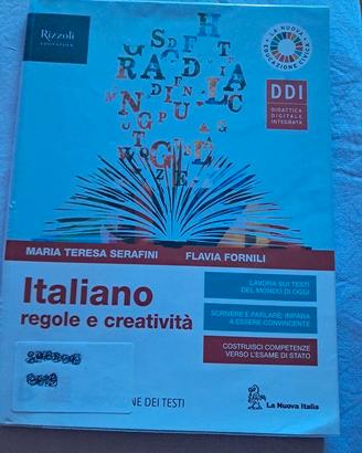 Italiano regole creatività Rizzoli Serafini-Fornil