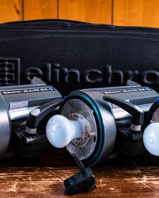 Kit 3 Flash da Studio Elinchrom D-Lite RX 4