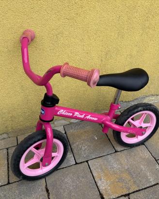 bici bambina senza pedali chicco