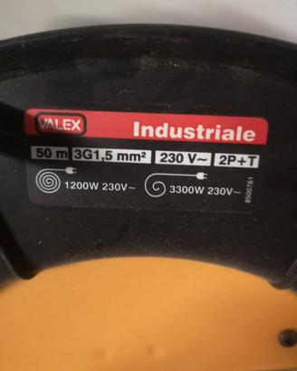 Prolunga Industriale Valex 50 metri professionale