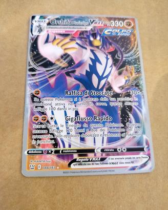 Carta Pokemon URSHIFU pluricolpo