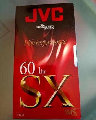 Videocassetta JVC 60 nuova