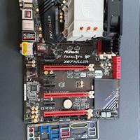 scheda madre + cpu + ram