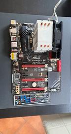 scheda madre + cpu + ram