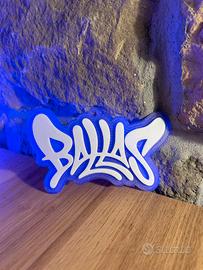 Logo “Ballas” 3D – Cultura Italiana pt.2