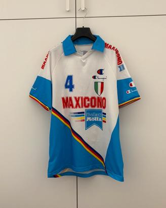 Maglia *MATCH WORN*Champion Parma Volley #4 ‘92/93