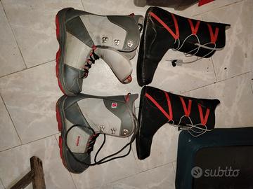 scarponi snowboard burton taglia 45