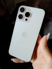 Iphone 15 pro max 256gb bianco