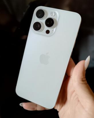 Iphone 15 pro max 256gb bianco