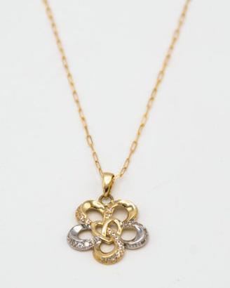 Collana in oro giallo 9 kt S.67