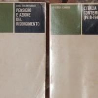 Pensiero ed azione del risorgimento e L'italia con