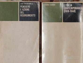 Pensiero ed azione del risorgimento e L'italia con