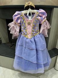 Vestito di hot sale carnevale rapunzel