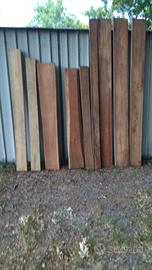 assi in olmo e  frassino