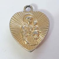 Ciondolo a forma di Cuore Sant'Antonio da Padova