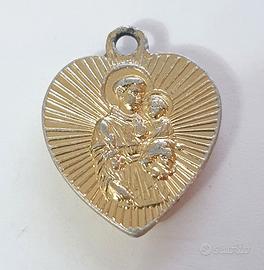 Ciondolo a forma di Cuore Sant'Antonio da Padova