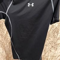 Under armour maglia compressione palestra t-shirt
