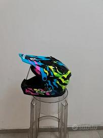 Casco motocross LS2 MX708 Fast II Grotesk Taglia M