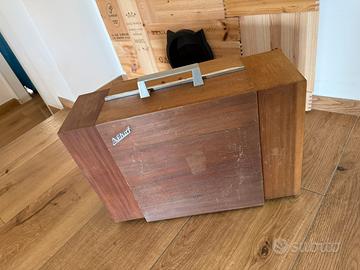 Giradischi Alhof Perpetuum-Ebner 660 in legno.