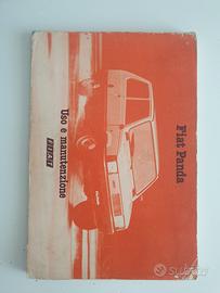 libretto uso e manutenzione FIAT Panda 1^ edizione
