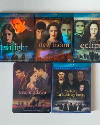 Twilight saga completa in Blu-ray