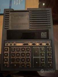 Calcolatrice Vintage olivetti