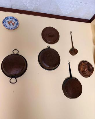 ARREDO PENTOLE E VASI IN RAME
