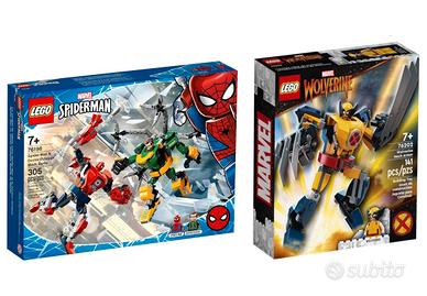 LEGO 76198 Marvel Doctor Octopus 76202 Wolverine