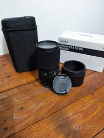 Obbiettivo Sigma 105mm f 2.8 DG DN Macro Sony E