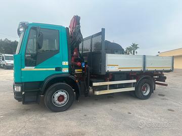 EUROCARGO 150E23 con gru, ACCETTO PERMUTE