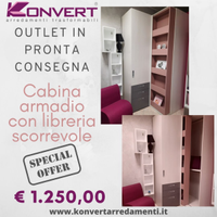 OUTLET Cabina armadio in pronta consegna