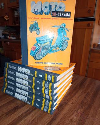 ENCICLOPEDIA SU STRADA MOTO 7 VOLUMI