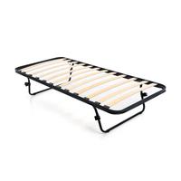 Rete letto singolo estraibile 80x190 con doghe