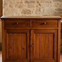 Splendida Credenza in Noce Massello - Fine '800