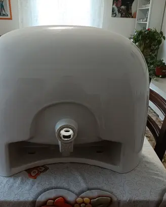 Lavabo sospeso Duravit in ceramica bianca 