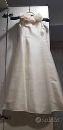 Abito da comunione con pochette