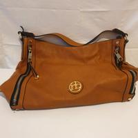 Borsa in pelle marrone