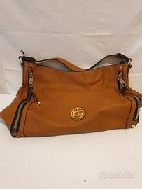 Borsa in pelle marrone