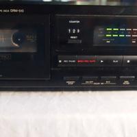 Registratore a cassette Denon Trm-510 guasto ricam