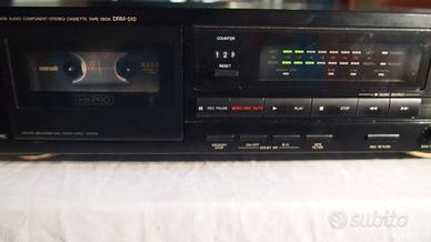 Registratore a cassette Denon Trm-510 guasto ricam