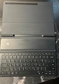 Galaxy Tab S8+ S7+ S7 FE Book Cover Keyboard Slim