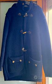 Montgomery in lana, blu scuro