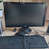 Monitor + Tastiera + Mouse Acer