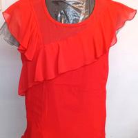 Top Fracomina FR18DM589 smanicato