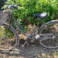 Vecchia Bicicletta Bianchi Donna 26 1/2 Bacchetta