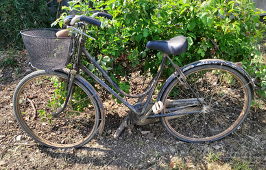 Vecchia Bicicletta Bianchi Donna 26 1/2 Bacchetta