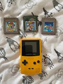 Gameboy color e giochi